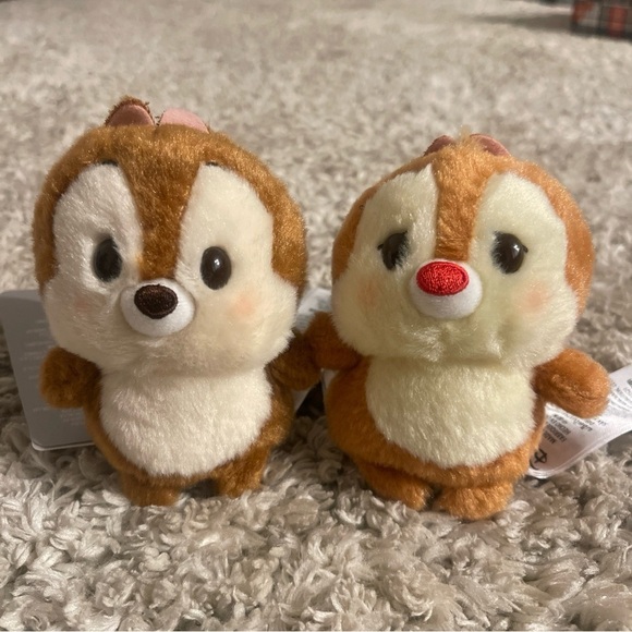 Disney Other - Chip and Disney Urupocha-Chan Plush – Mini 4'' – Disney Store Japan exclusive